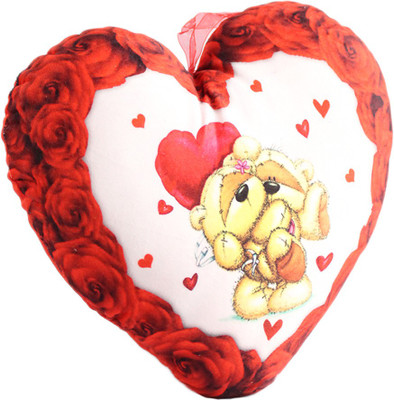 

Skycandle Decorative Red Heart Toy Cushion| Soft Toys cum Cushion|Cushions for Bed, Chairs, Outdoors, Patio| Perfect Gift for Kids - 6 cm(Red)