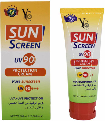 YC Sun Screen UV90 Protection Cream , 100ml (3.38oz) - SPF SPF 50 PA++++(10 ml)