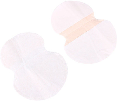 

sbe 10 PCS Disposable Underarm Armpit Sweat Pads Stickers, Deodorant Absorbing Shield Guard (Antiperspirants Stickers, White) Sweat Pads