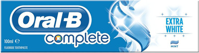 

Oral-B Complete Extra White Mint Fluoride Toothpaste Toothpaste(100 g)