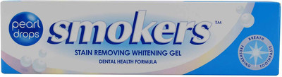 

Pearl Drops Smokers Stain Removing Whitening Gel, 50ml Hair Gel(50 ml)