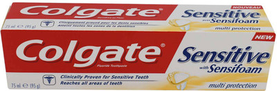 

Colgate Sensitive with Sensifoam Fluoride Tooth Paste Toothpaste(75 g)