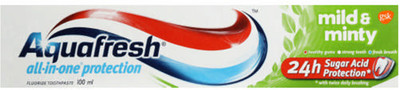 

Aqua Fresh AllInOne Protection Mild & Minty Tootpaste Toothpaste(100 g)