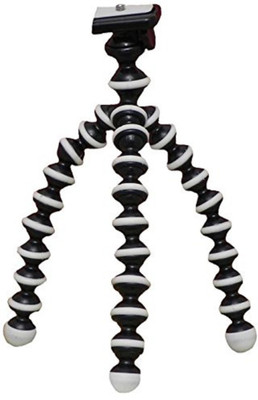 

Cellphonez Flexible 10-inch Tripod for Mobiles Tripod(Black, Supports Up to 50 g)