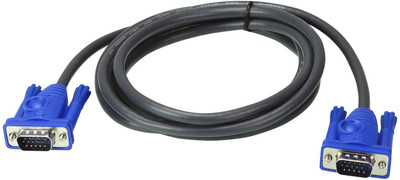 

M-tech TV-out Cable VGA Cable COMPUTER HD QUALITY AT72(Black, For Computer, 1.5 m)