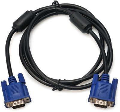 

M-tech TV-out Cable VGA Cable COMPUTER HD QUALITY AT73(Black, For Computer, 1.5 m)