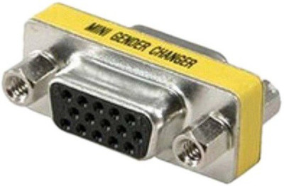 

Blendia TV-out Cable VGA CONNECTOR/JOINTER FEMALE TO FEMALE Media Streaming Device (SILVER) USB Adapter(Silver, For Computer)