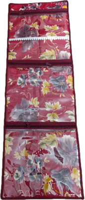 

Shriya Collection Magazine And Makeup Holder (3 Chain) Makeup And Jewellery Vanity Box(Maroon)
