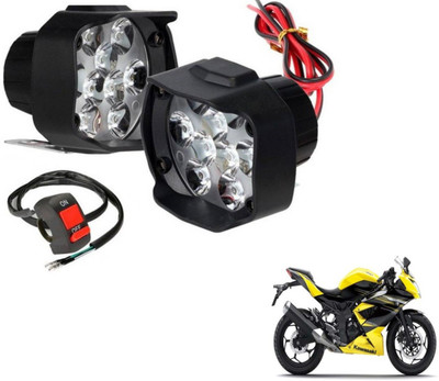 MOCKHE 9LEDSHL-156 Fog Lamp Motorbike LED for Kawasaki (12 V, 10 W)(Ninja 300)