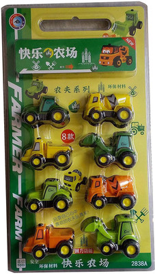 

SS Traders 8 Sets Unbreakable Little Engineering JCB(Multicolor)