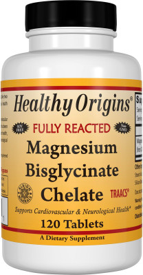 

Healthy Origins Magnesium Bisglycinate Chelate, 120 Tablets(120 No)