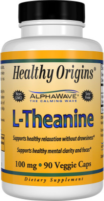 

Healthy Origins L-Theanine, 100 mg, 90 Veggie Caps HOG-17002(90 No)