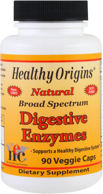 

Healthy Origins Digestive Enzymes - 90 Vegetarian Capsules(90 No)