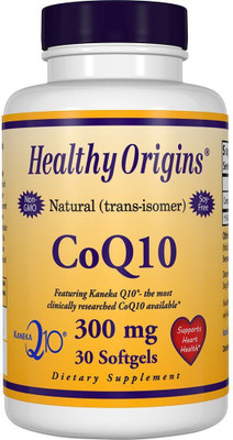 

Healthy Origins CoQ10 (Kaneka Q10) 300 mg, 30 Softgels(30 No)