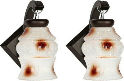 ZADLAXAR Pendant Wall Lamp Without Bulb(Pack of 2)