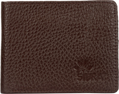 

Sidra Men Brown Genuine Leather Wallet(8 Card Slots)