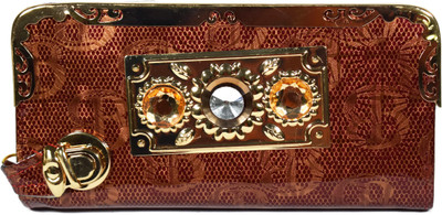 

Ferishta Women Brown Artificial Leather Wallet(8 Card Slots)