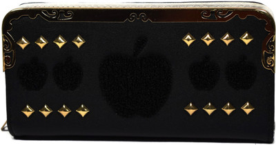 

Ferishta Women Black Artificial Leather Wallet(8 Card Slots)