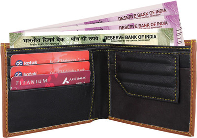 

MenStylam Men Tan Artificial Leather Wallet(3 Card Slots)