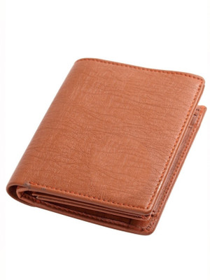 Zulfi Men Brown Artificial Leather Card Holder(11 Card Slots)
