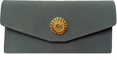 

LANDLOPER Women Grey Artificial Leather Wallet(4 Card Slots)
