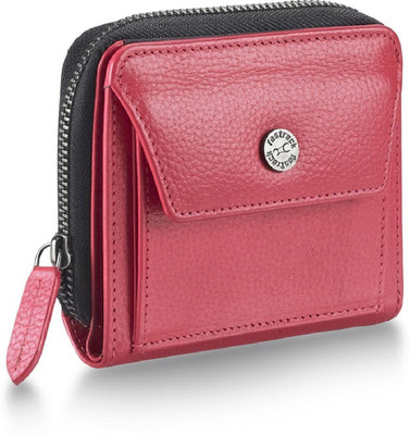 

Fastrack Girls Casual Pink Genuine Leather Card Holder(4 Card Slots)