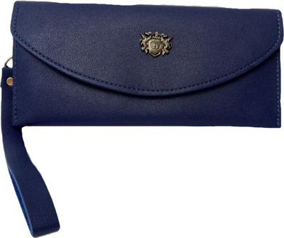 

BANDICOOT Girls Blue Fabric Wallet(4 Card Slots)