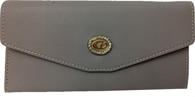 

LANDLOPER Women Grey Artificial Leather Wallet(4 Card Slots)