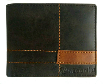 

Wildantler Boys Brown Genuine Leather Wallet(6 Card Slots)