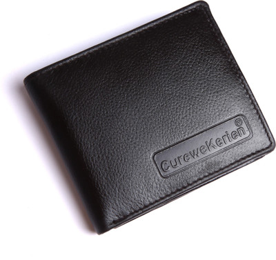 

Curewe Kerien Men Black Genuine Leather Wallet(10 Card Slots)