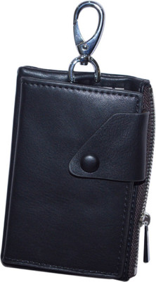 

Knott Men Black Artificial Leather Card Holder(2 Card Slots)