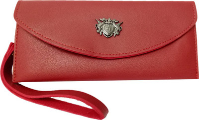 

LANDLOPER Women Red Artificial Leather Wallet(4 Card Slots)