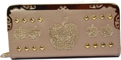 

Ferishta Women Gold Artificial Leather Wallet(8 Card Slots)
