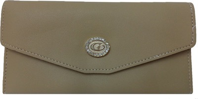 

BANDICOOT Girls Beige Fabric Wallet(4 Card Slots)