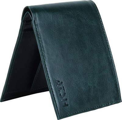 

ATSH Boys Green Artificial Leather Wallet(3 Card Slots)