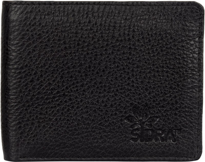 

Sidra Men Black Genuine Leather Wallet(8 Card Slots)