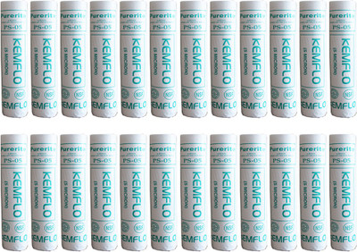 

kemflo 10" PP Spun 5 Micron Pack Of 20 Solid Filter Cartridge(5, Pack of 20)