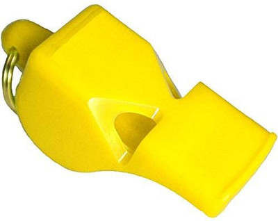 

CSU Sports and Training Pea-Less Whistles-Use by Professionals Referees in Football,Basketball,Hockey,Boxing Etc-No Parts That Freeze,Jam or Deteriorate,Oscillates Pure Sound of Whistle Pealess Whistle(Yellow, Pack of 1)