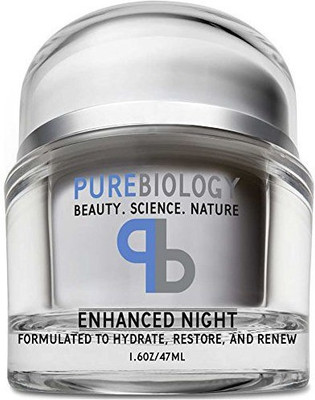 

Pure Biology Night Cream w/ Pure Retinol, Hyaluronic Acid & Breakthrough Anti Wrinkle Technology Moisturizer For Face & Neck(47 ml)