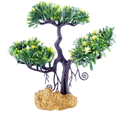 

SRI Fish Aquarium Decorative Artificial Plastic Plant with Real Effact for Fish Tank Aquarium Plant Anchor({Plant Anchors1)