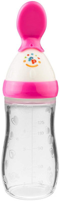 

Fisher-Price New Born Care NBC50 Silicon Squeeze Spoon Food Feeder - 125 ml(Pink)