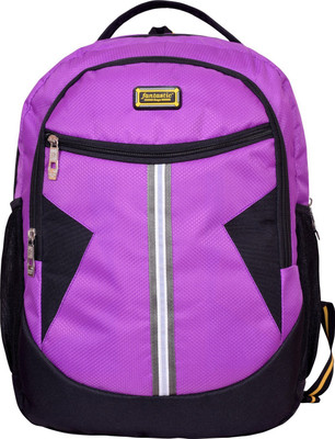 

Fantastic Bags Purple coloured laptop/Multipurpose Backpack 20 L Backpack(Purple)