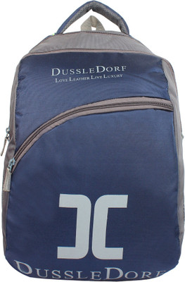Dussledorf Dussledof navy Blue Backpack 20 L Backpack(Blue)
