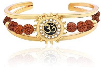NEELAMRATNA Brass Gold-plated Cuff