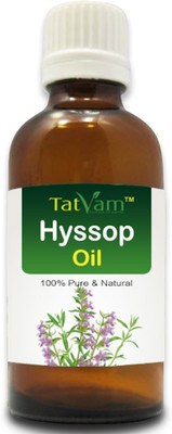 

Tatvam Pure Hyssop Essential Oil 30ml (Hyssopus officinalis) 100% Natural Therapeutic Grade Steam Distilled(30)