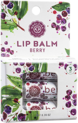 

Woolzies 100% Natural lip balm with Bees wax and Shea butter set of 3 - 0.20 oz & 6 ML each(5 ml)