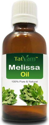 

Tatvam Pure Melissa Essential Oil 30ml (Melissa officinalis) 100% Natural Therapeutic Grade Steam Distilled(30)