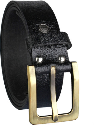 

Alfami Men Casual, Party, Formal, Evening Black Genuine Leather Belt, Anitique black