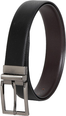 

Chisel Men Formal Black Artificial Leather Reversible Belt