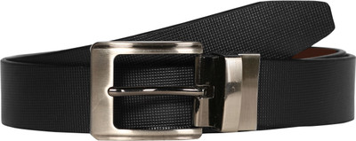

SCHARF Men Formal Black Genuine Leather Belt